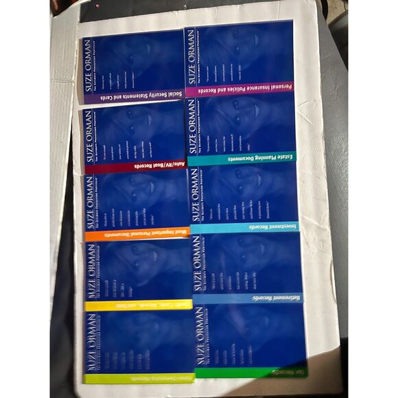 Suze Orman The Ultimate Protection Portfolio & Hard Storage Case Estate & Tax - Picture 14 of 14